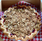 Cranberry Apple Crumble Pie